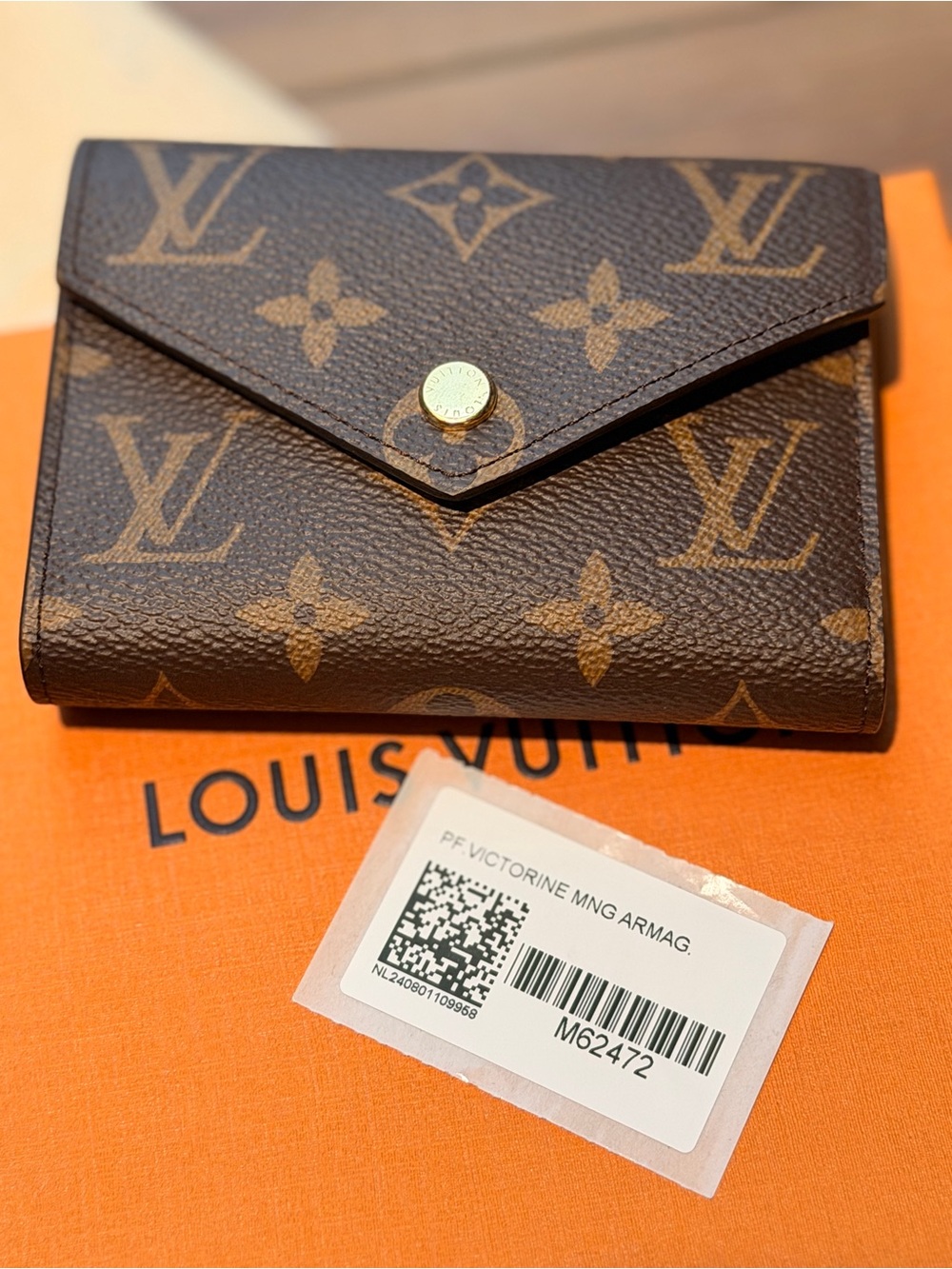 Louis Vuitton Monogram Card & Key Holder - Brown/Gold